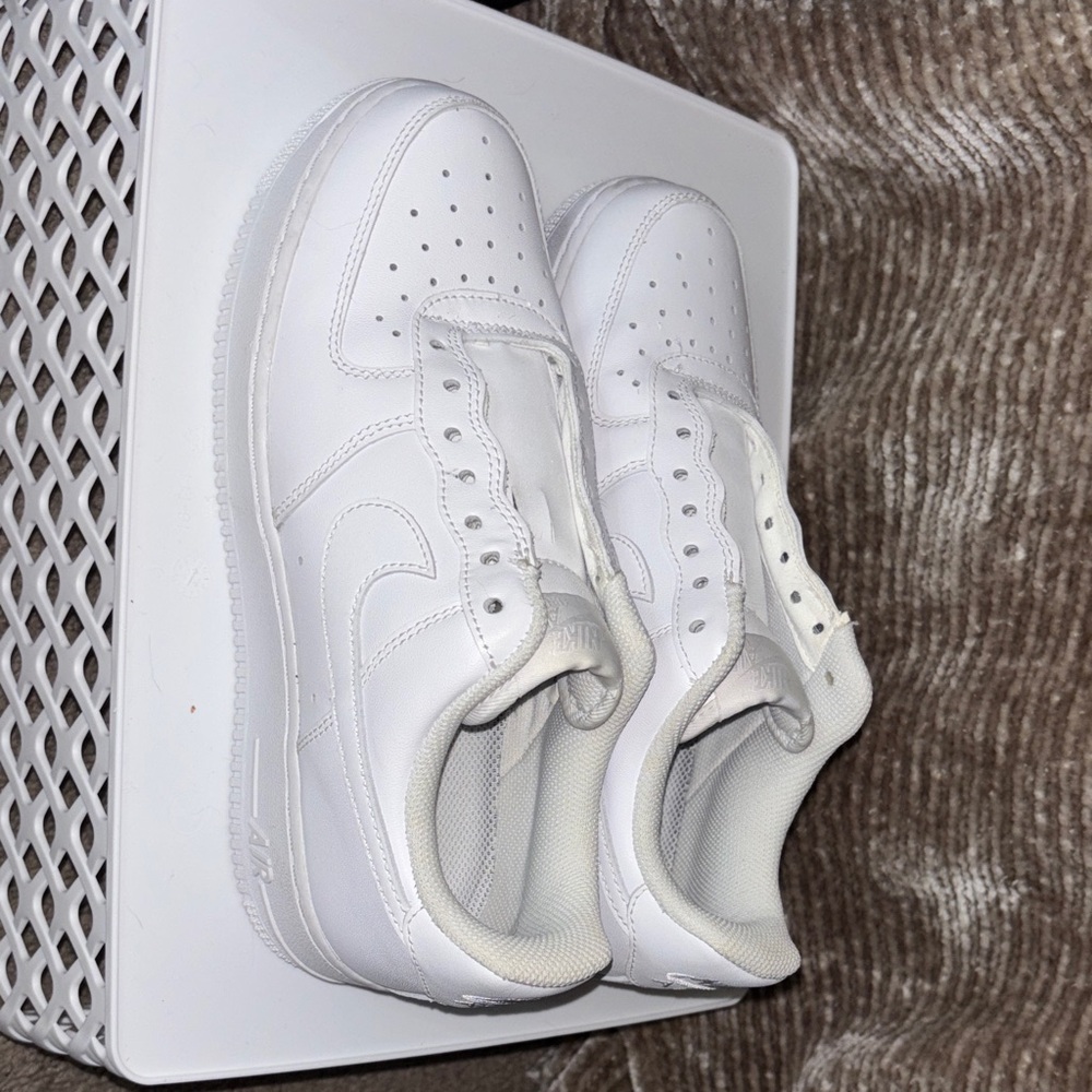 Nike All-White Low-Top Air Forces